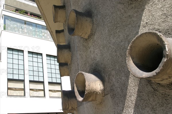 France, paris paris 16 - rue mallet stevens, architecture art deco,