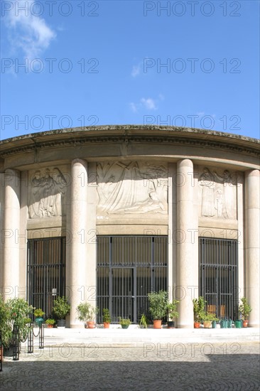 France, the entry pavilion