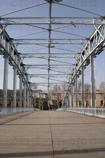 France, metallic bridge