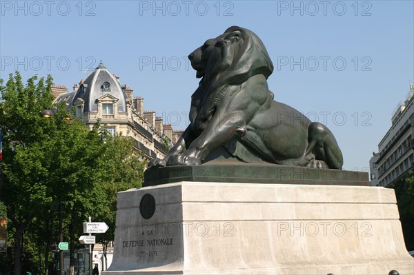 France, denfert rochereau square