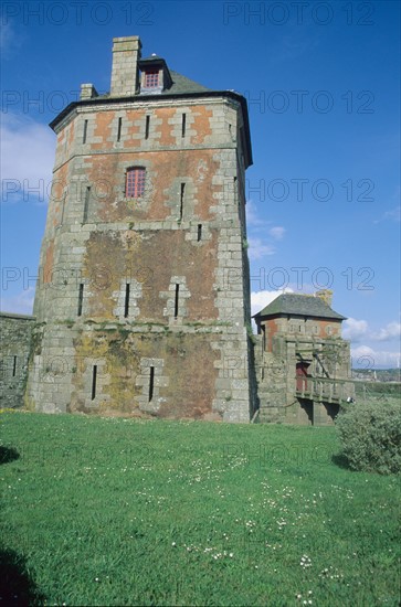 France, Bretagne, Finistere presqu'ile de crozon, camaret sur mer, chateau Vauban, fortification,