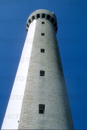 France, Bretagne, Finistere nord, cotes des abers, phare de trezien, signalisation maritime,