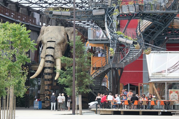 France, pays de loire, loire atlantique, Nantes, ile beaulieu, ile de nantes, les machines de l'ile, le grand elephant, promenade en ville, insolite,