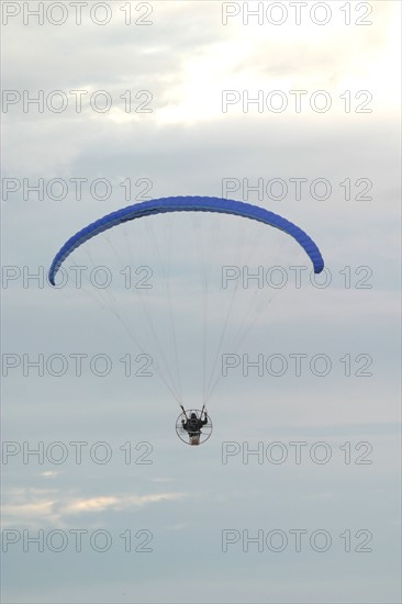 France, Basse Normandie, Manche, pays de coutances, paysage, panorama, pointe d'Agon, paramoteur, ulm, loisir aeronautique,