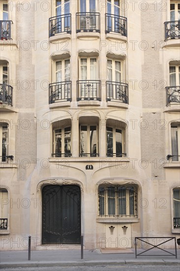 Immeuble Trémois, 11 rue Francois Millet à Paris