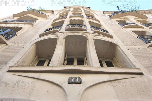 Immeuble Trémois, 11 rue Francois Millet à Paris