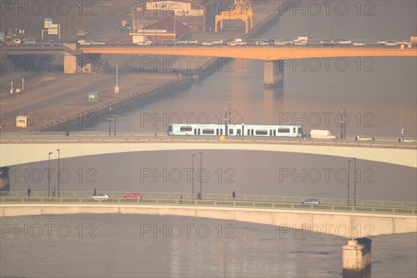 Rouen, ponts sur la Seine