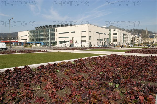 France, Haute Normandie, seine maritime, rouen, avenue Pasteur, faculte de droit, universite, place, jardin, esplanade, campus,