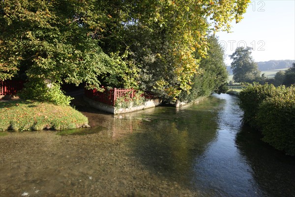 France, Haute Normandie, Seine Maritime, pays du caux maritime, cany barville, la Durdent a la chapelle de barville