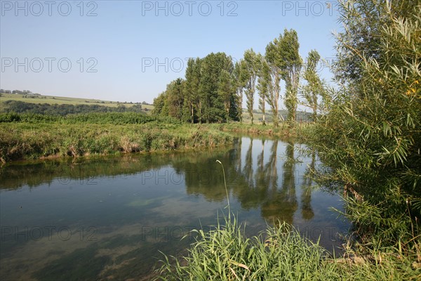 France, Haute Normandie, Seine Maritime, pays de Caux maritime, Paluel, aire de repos pres de la Durdent