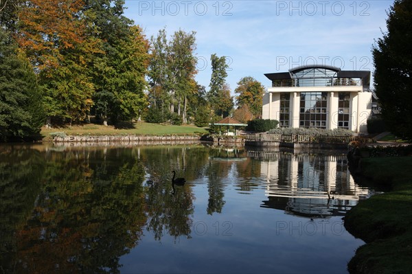 France, Haute Normandie, Seine Maritime, pays de bray, forges les eaux, parc des thermes, station thermale club med,