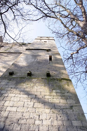 France, Basse Normandie, orne, chambois, le donjon,