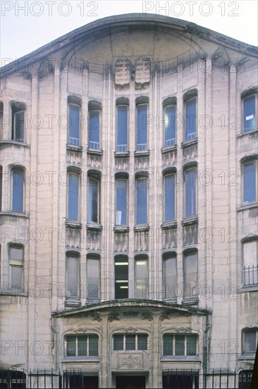 France, Paris 4e, le marais, rue fpavee, synagogue, architecte Hector Guimard, religion juive, judaisme, edifice religieux,