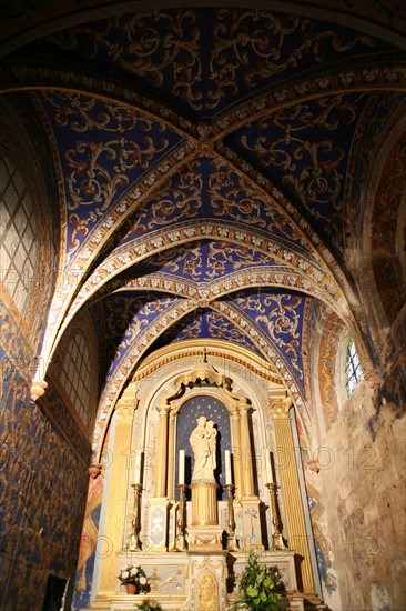 France, languedoc roussillon, gard, uzes, cathedrale Saint Theodorit, voutes, chapelle,