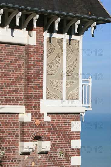 France, somme, entre picardie et Normandie, le bois de cise, maisons, villas, villegiature, 
les trois chalets