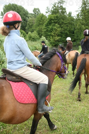 France, picardie, somme, beauchamp, frontiere avec la Normandie, pays de la bresle maritime, centre equestre du lieu dieu, sport equestre, equitation, loisirs, cheval, cavalier,