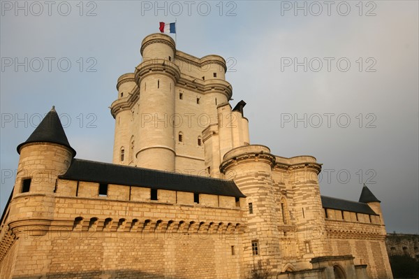 France, ile de france, val de marne, chateau de Vincennes, donjon, monument historique, histoire de france, architecture militaire,