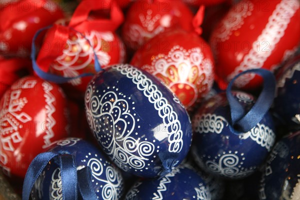 europe, painted eggs