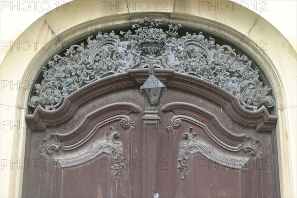 europe, Detail ironworks (Tarnok Utca)