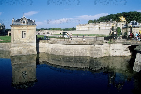 France, region picardie, oise, chantilly, chateau, monument historique, conde, jardin, eau,