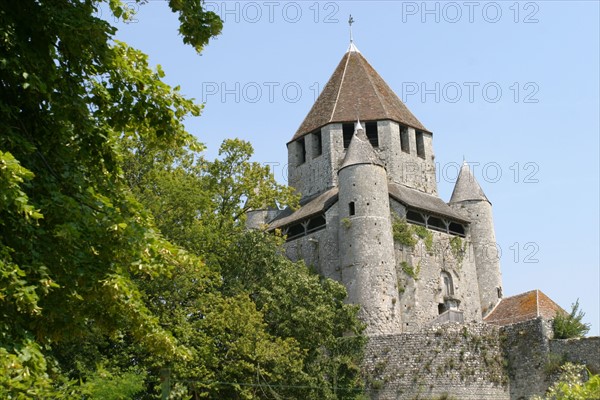 France, region ile de france, seine et marne, provins, cite medievale, tour cesar, rempart, butte, fortifications,