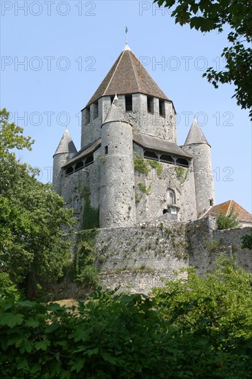 France, region ile de france, seine et marne, provins, cite medievale, tour cesar, rempart, butte, fortifications,