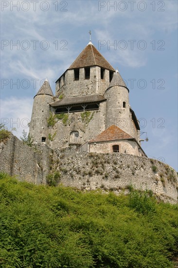 France, region ile de france, seine et marne, provins, cite medievale, tour cesar, rempart, butte, fortifications,