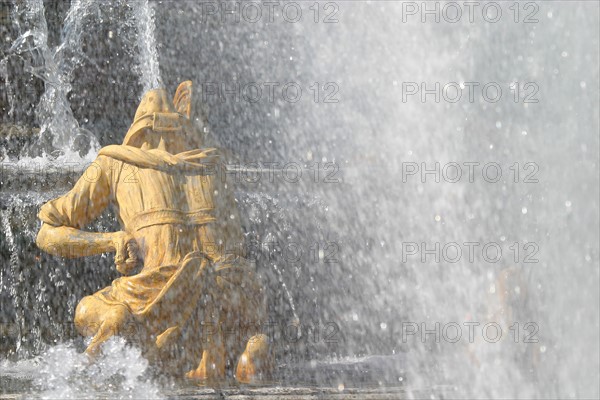 France, region ile de france, yvelines, versailles, parc du chateau, grandes eaux de versailles, spectacle, fontaines, jets d'eau, sculpture, statues, jets d'eau,