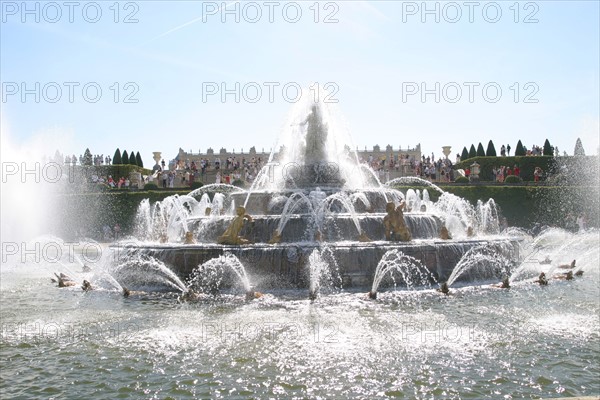 France, region ile de france, yvelines, versailles, parc du chateau, grandes eaux de versailles, spectacle, fontaines, jets d'eau, sculpture, statues, jets d'eau,