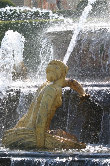 France, region ile de france, yvelines, versailles, parc du chateau, grandes eaux de versailles, spectacle, fontaines, jets d'eau, sculpture, statues, jets d'eau,