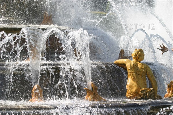 France, region ile de france, yvelines, versailles, parc du chateau, grandes eaux de versailles, spectacle, fontaines, jets d'eau, sculpture, statues, jets d'eau,