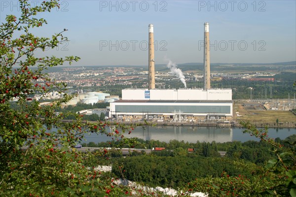 France, region ile de france, yvelines, porcheville, centrale electrique, thermique, seine, energie, edf, electricite, environnement, developpement durable,