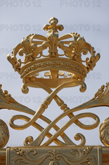 Château de Versailles, grille de la cour de marbre