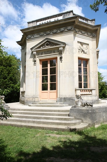 France, ile de france, yvelines, versailles, chateau de versailles, petit trianon, jardin, le belvedere