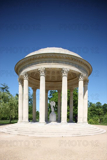 France, ile de france, yvelines, versailles, chateau de versailles, petit trianon, jardin a l'anglaise, temple de l'amour,