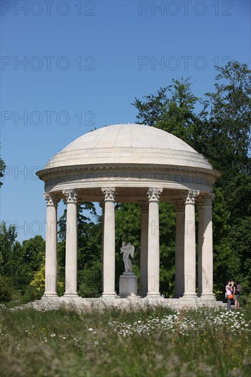 France, ile de france, yvelines, versailles, chateau de versailles, petit trianon, jardin a l'anglaise, temple de l'amour,