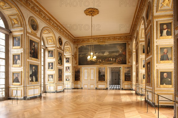 France, ile de france, yvelines, versailles, chateau de versailles, salle 1792, portraits,