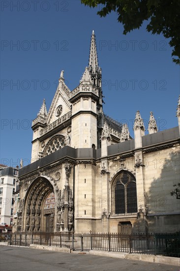 France, ile de france, paris 10e arrondissement, 68 boulevard de strasbourg, eglise saint laurent, religion catholique,