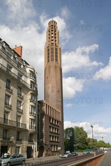 eglise sainte odile, avenue stephane mallarme, porte de Champerret, Paris 17e