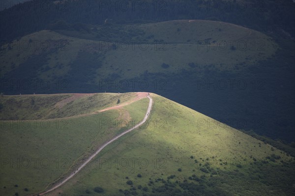 Auvergne, volcano