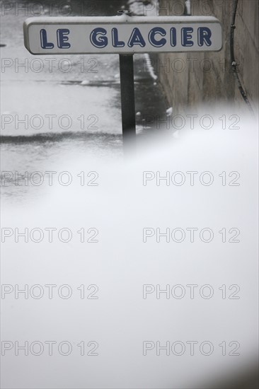 Paris sous la neige