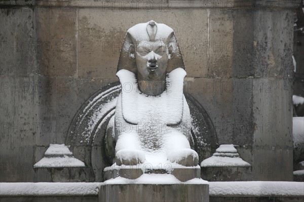 Paris sous la neige