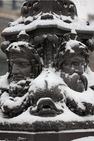 Paris sous la neige