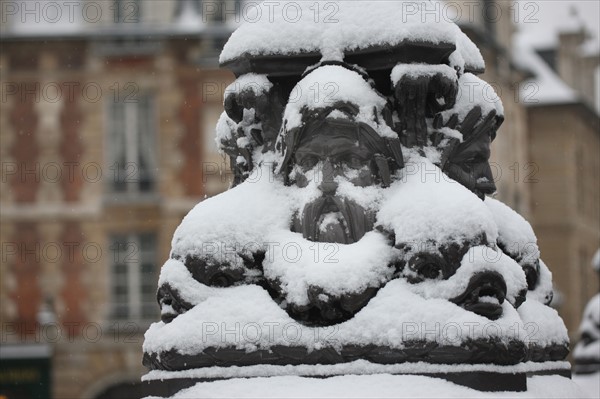 Paris sous la neige