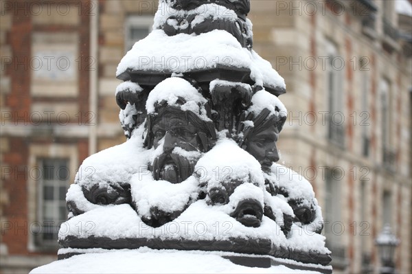 Paris sous la neige