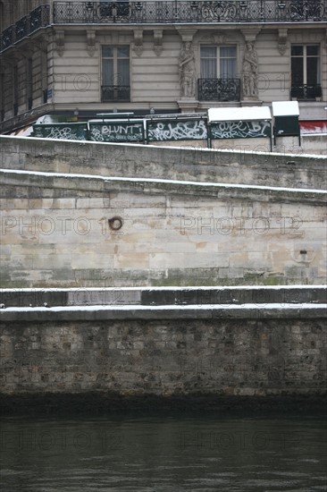 Paris sous la neige