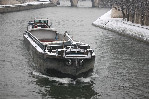 Paris sous la neige