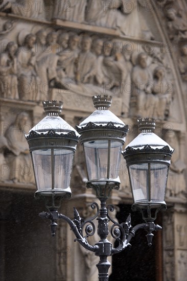 Paris sous la neige