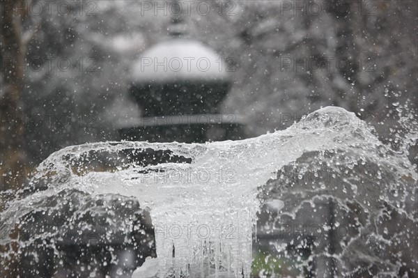 Paris sous la neige