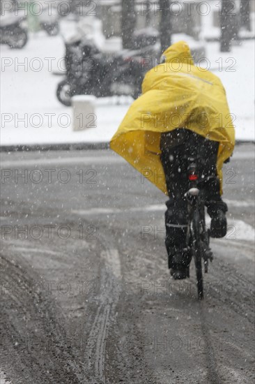 Paris sous la neige